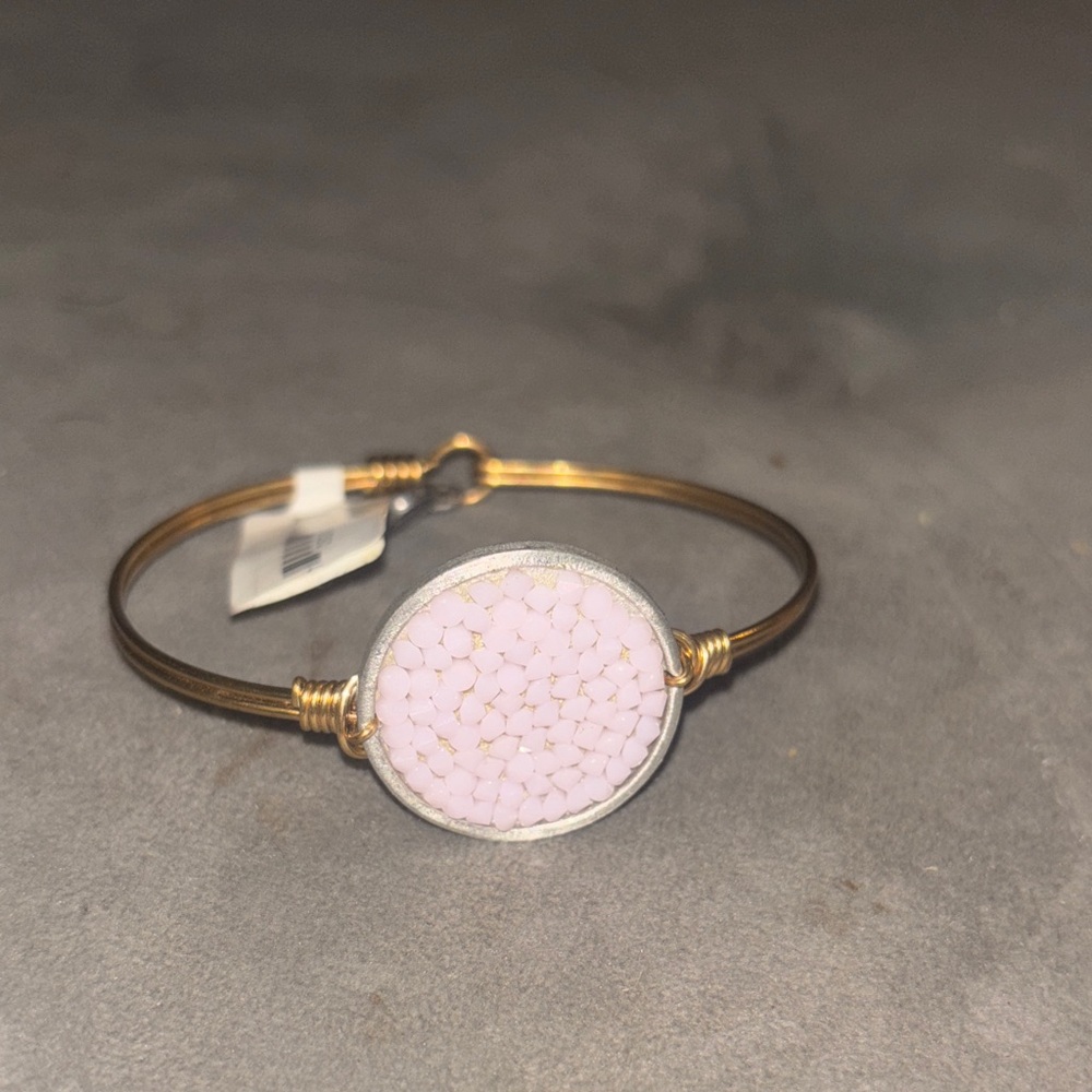 Luca & Danni Gold and Pink Bracelet New